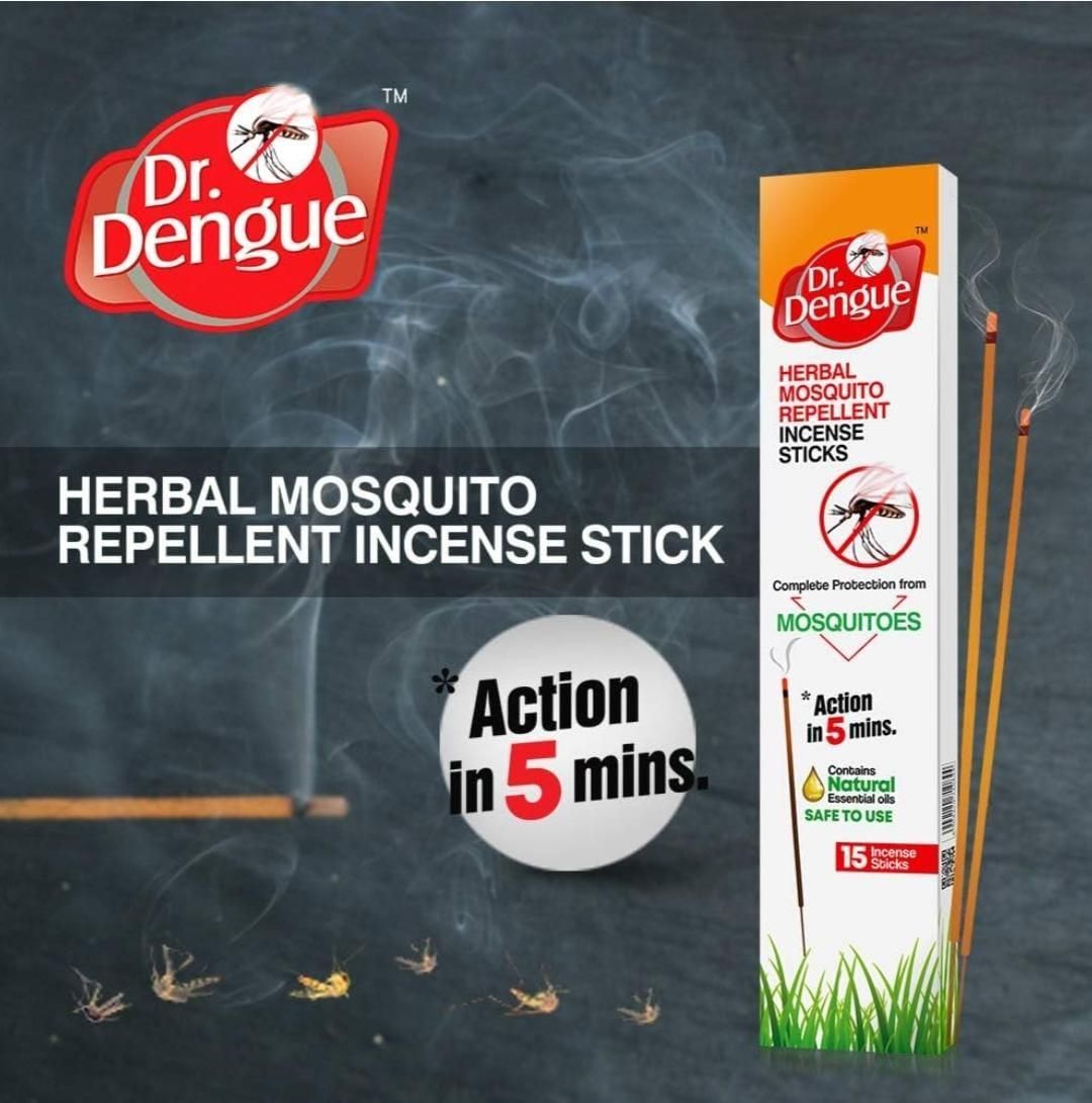 Dr. Dengue Herbal Mosquito Repellent Incense 15 Sticks